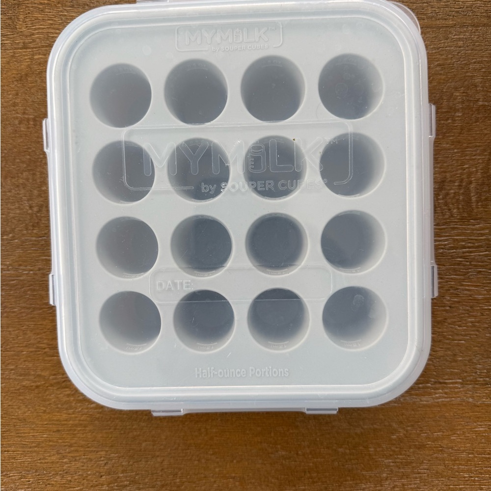 Set of 2 Souper Cubes MyMilk Breast Milk Trays